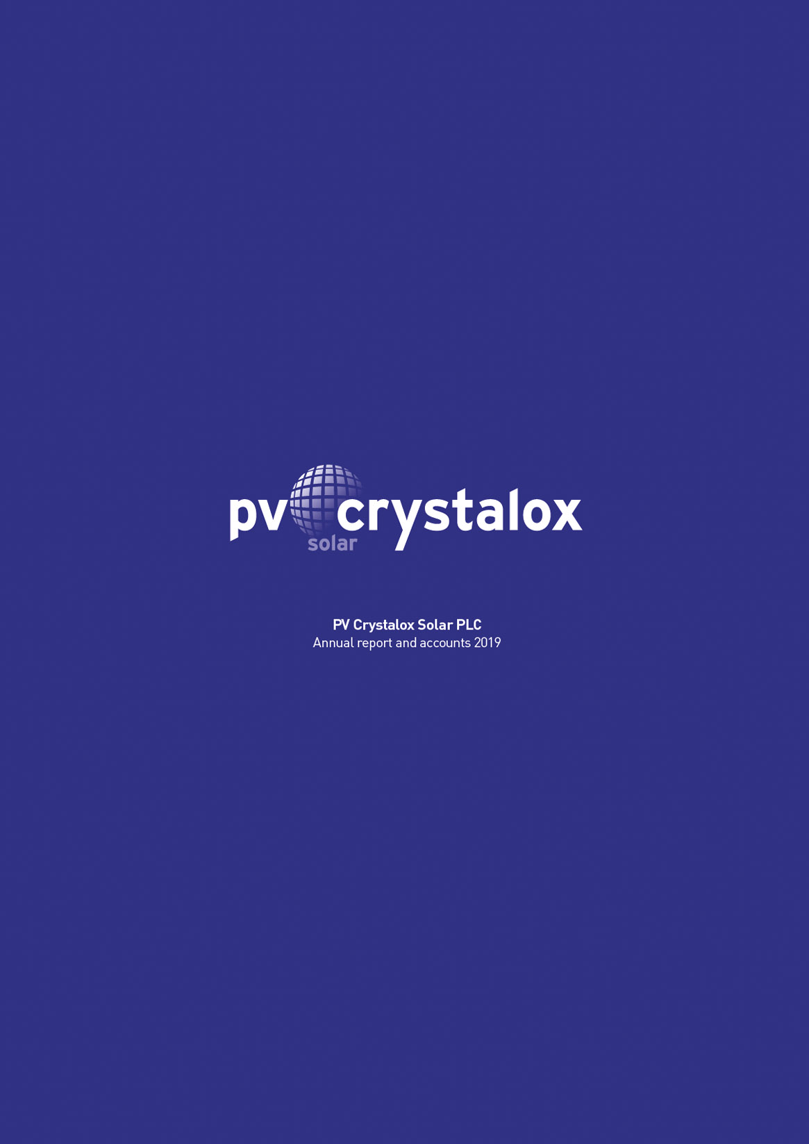 PV Crystalox Annual Report 2019