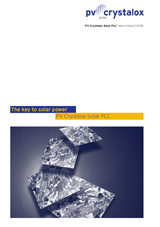 PV Crystalox Interim Report 2008
